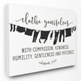 thumbnail image 1 of The Stupell Home Decor Collection Clothe Yourselves With Compassion Clothesline Wall Art, 1 of 6