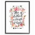 thumbnail image 1 of The Kids Room by Stupell Clothed In Strength and Dignity Flowers And Arrows Framed Giclee Texturized Art, 11 x 1.5 x 14, 1 of 5