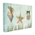 thumbnail image 1 of The Stupell Home Decor Collection Coastal Nautical Holiday Sea Shell Ornaments And Snowflakes Oversized Stretched Canvas Wall Art, 24 x 1.5 x 30, 1 of 3