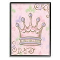 thumbnail image 1 of The Kids Room by Stupell Crown with Fleur de Lis on Pink Background Oversized Framed Giclee Texturized Art, 16 x 1.5 x 20, 1 of 4