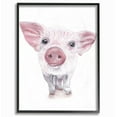 thumbnail image 1 of The Stupell Home Decor Collection Cute Baby Piglet Up Close Illustration Wall Art, 1 of 5