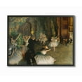 thumbnail image 1 of The Stupell Home Decor Collection Degas The Rehearsal of the Ballet Onstage Classical Painting Framed Giclee Texturized Art, 1 of 8