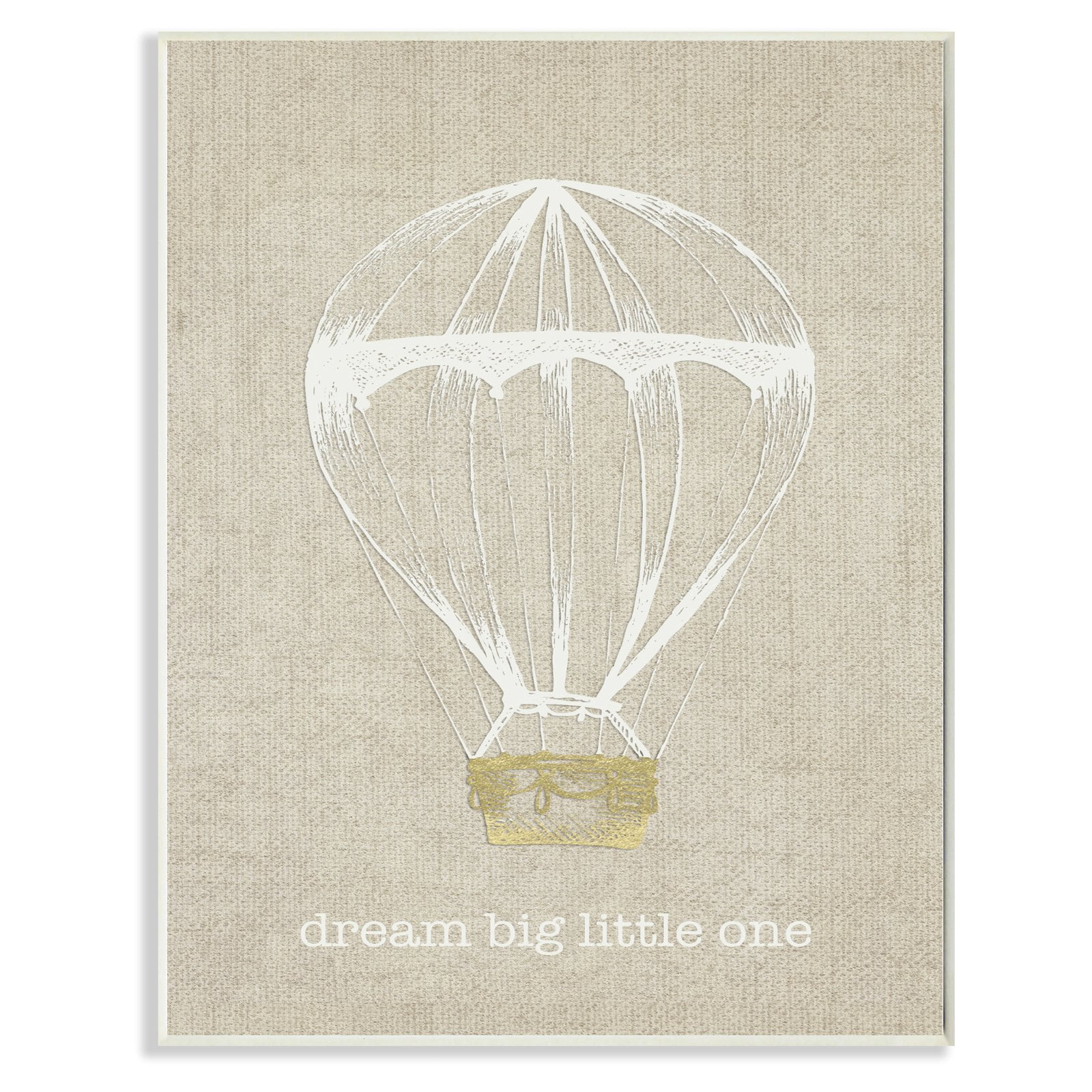 "Dream Big Little One" Wall Plaque Art