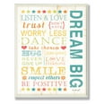 thumbnail image 1 of The Stupell Home Decor Collection Dream Big Typography Oversized Wall Plaque Art, 1 of 6