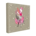thumbnail image 1 of The Stupell Home Decor Collection Fancy Pants Piglet in Pink Tutu and Feathers XL Stretched Canvas Wall Art, 30 x 1.5 x 30, 1 of 2