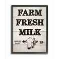 thumbnail image 1 of Stupell  Farm Fresh Milk Vintage Sign Framed Giclee Texturized Art 16 x 20, 1 of 5