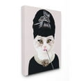 thumbnail image 1 of The Stupell Home Decor Collection Fashion Feline Jewelry And Makeup Cat Canvas Wall Art, 1 of 4