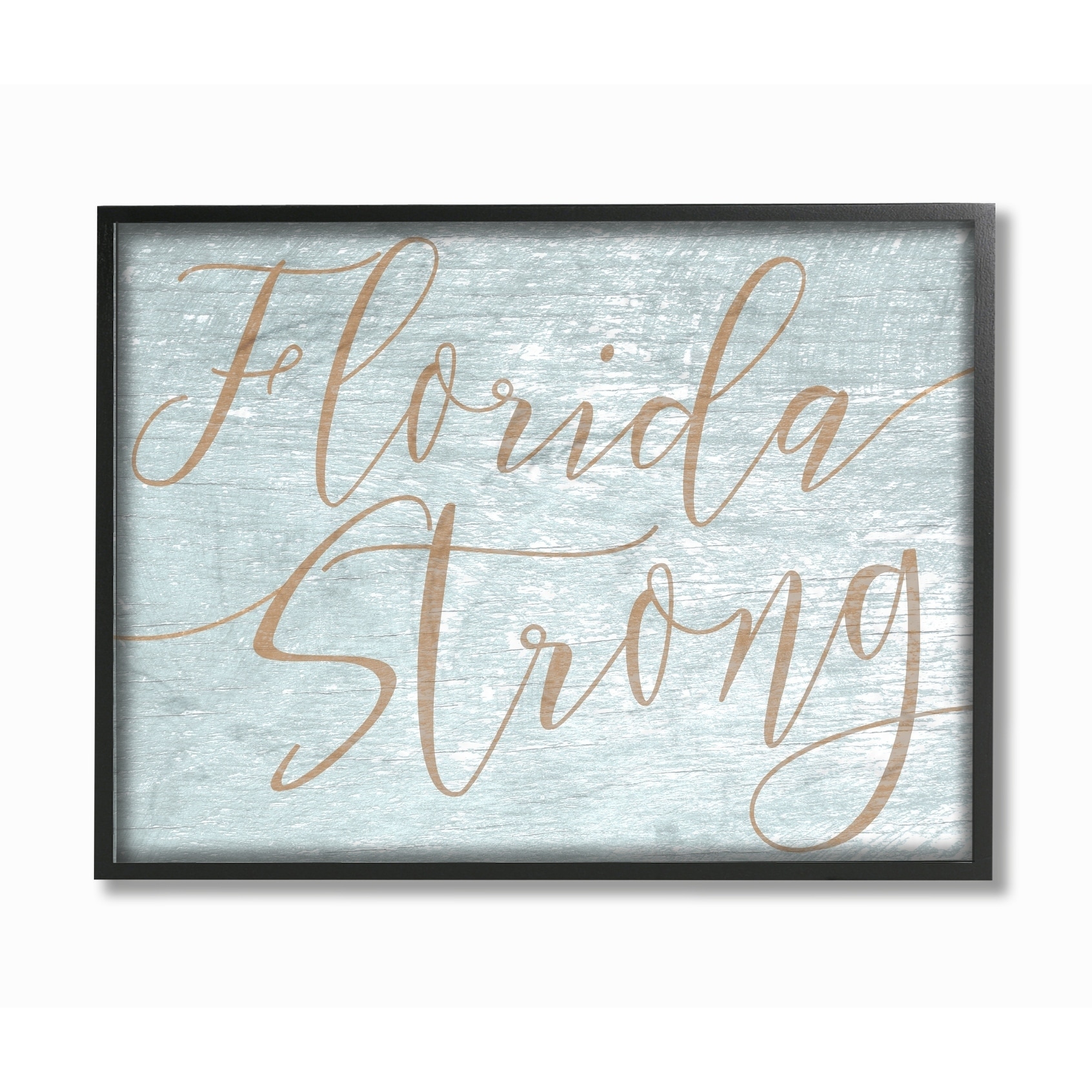 The Stupell Home Decor Collection Florida Strong Canvas Wall Art