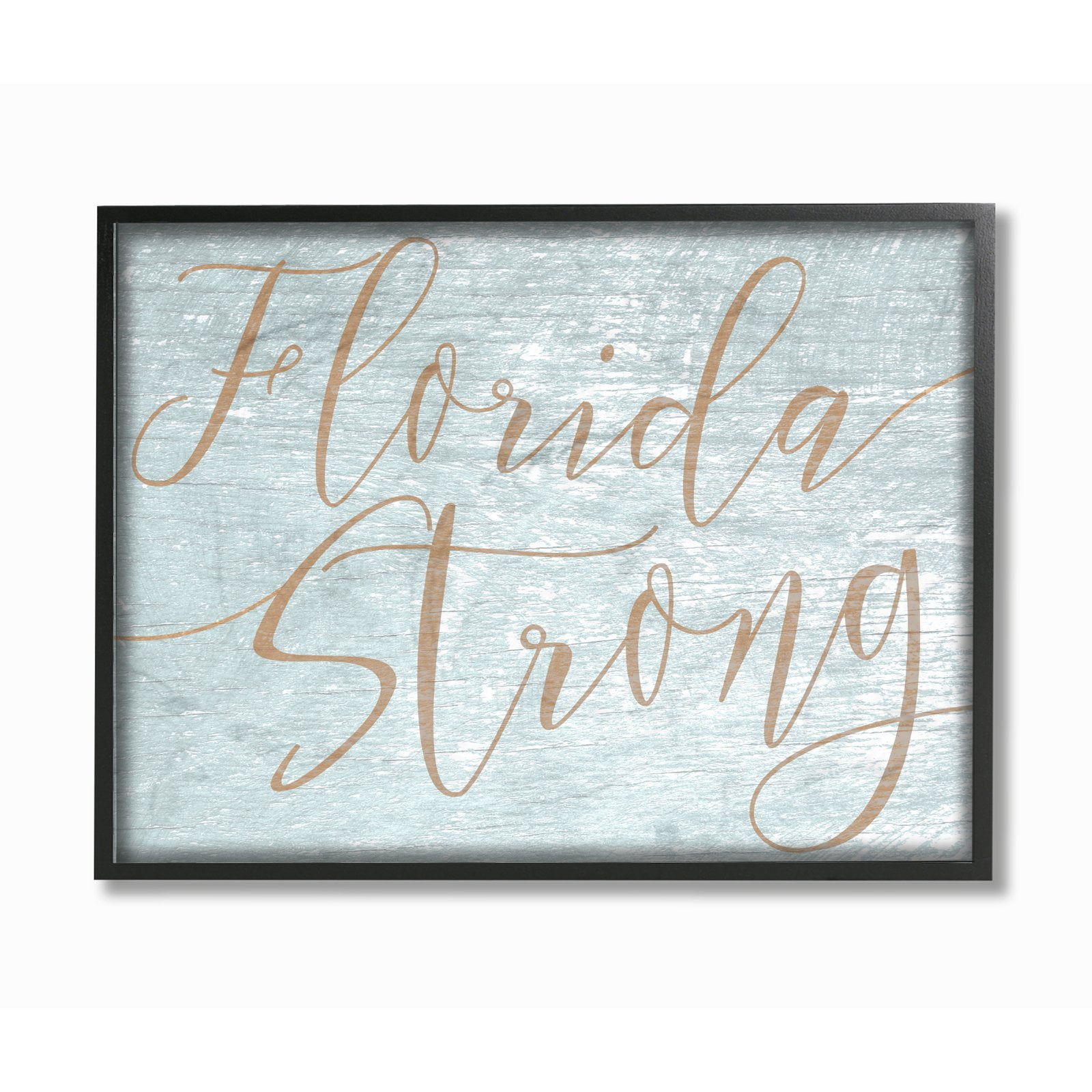 The Stupell Home Decor Collection Florida Strong Canvas Wall Art