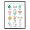 thumbnail image 1 of The Stupell Home Decor Collection Fun Modern Zodiac Star Sign Cartoons Wall Art, 1 of 6