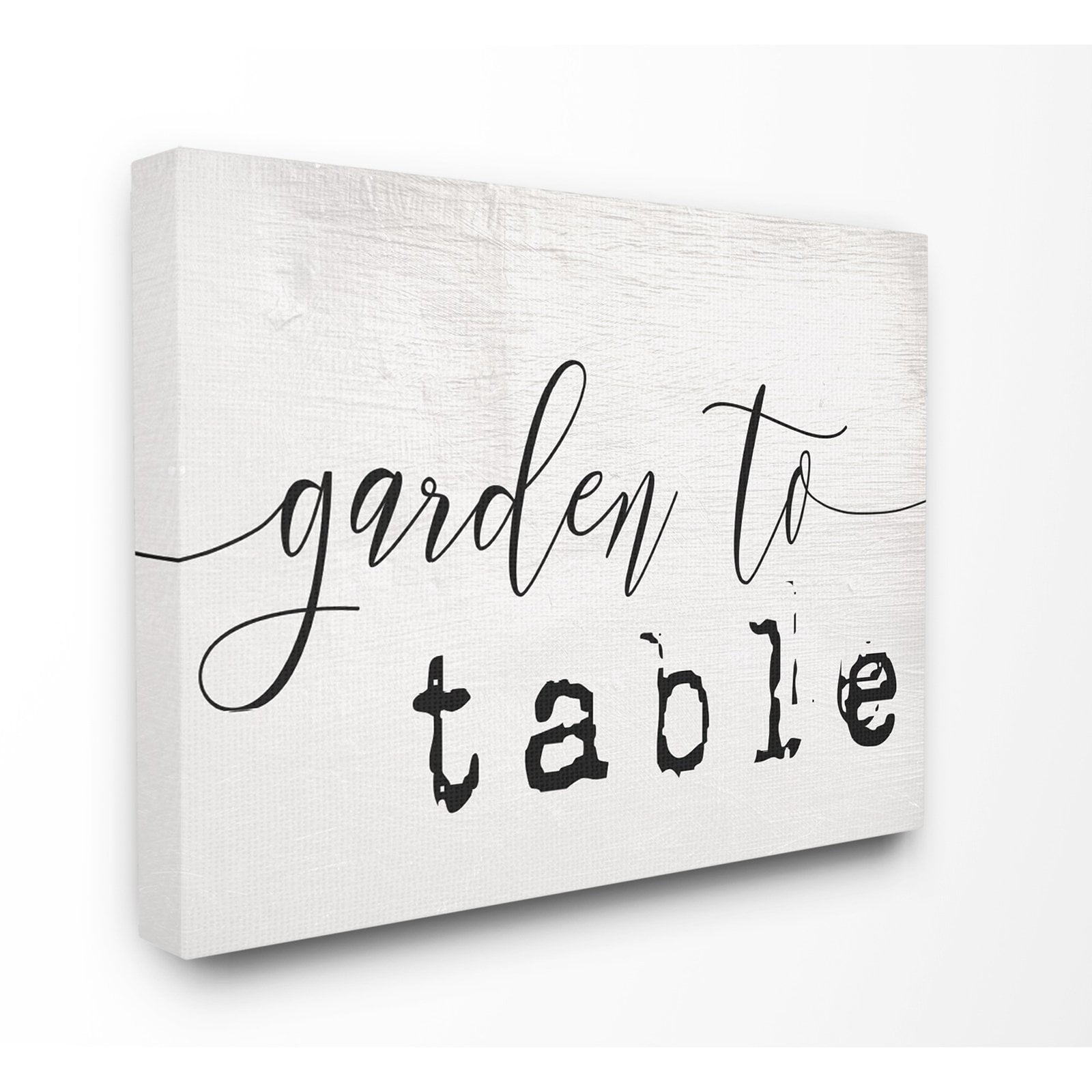 The Stupell Home Decor Collection Garden To Table Canvas Wall Art