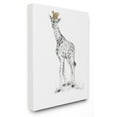 thumbnail image 1 of The Stupell Home Decor Collection Giraffe Royalty Graphite Drawing Wall Art, 1 of 4