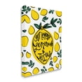 thumbnail image 1 of The Stupell Home Decor Collection Got Lemons Lemonade and Jesus Bright Yellow and Green Pattern Canvas Wall Art, 1 of 5