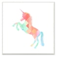 thumbnail image 1 of The Stupell Home Decor Collection Graphic Rainbow Unicorn Wall Plaque Art, 1 of 6