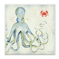 thumbnail image 1 of The Stupell Home Decor Collection Happiness Comes In Waves Octopus and Crab Wall Plaque Art, 12 x 0.5 x 12, 1 of 2