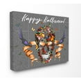 thumbnail image 1 of The Stupell Home Decor Collection Happy Halloween Butterfly Skull with Ravens and Ribbon XXL Stretched Canvas Wall Art, 30 x 1.5 x 40, 1 of 4