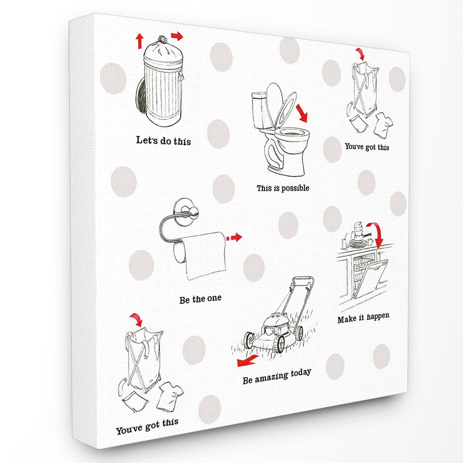 The Stupell Home Decor Collection Home Improvement Illustrations Wall Art