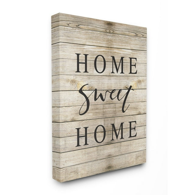 The Stupell Home Decor Collection Home Sweet Home Wall Art