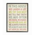 thumbnail image 1 of The Stupell Home Decor Collection In This House We Inspirational Framed Texturized Art, 1 of 8