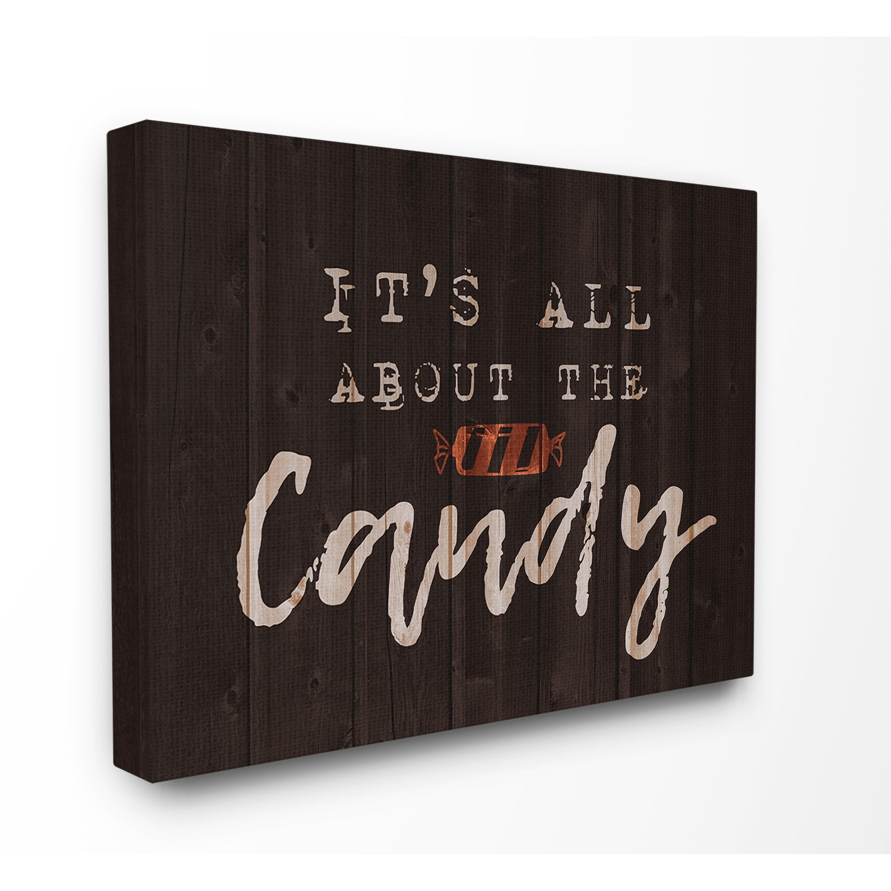 The Stupell Home Decor Collection Its All About the Candy Wall Art