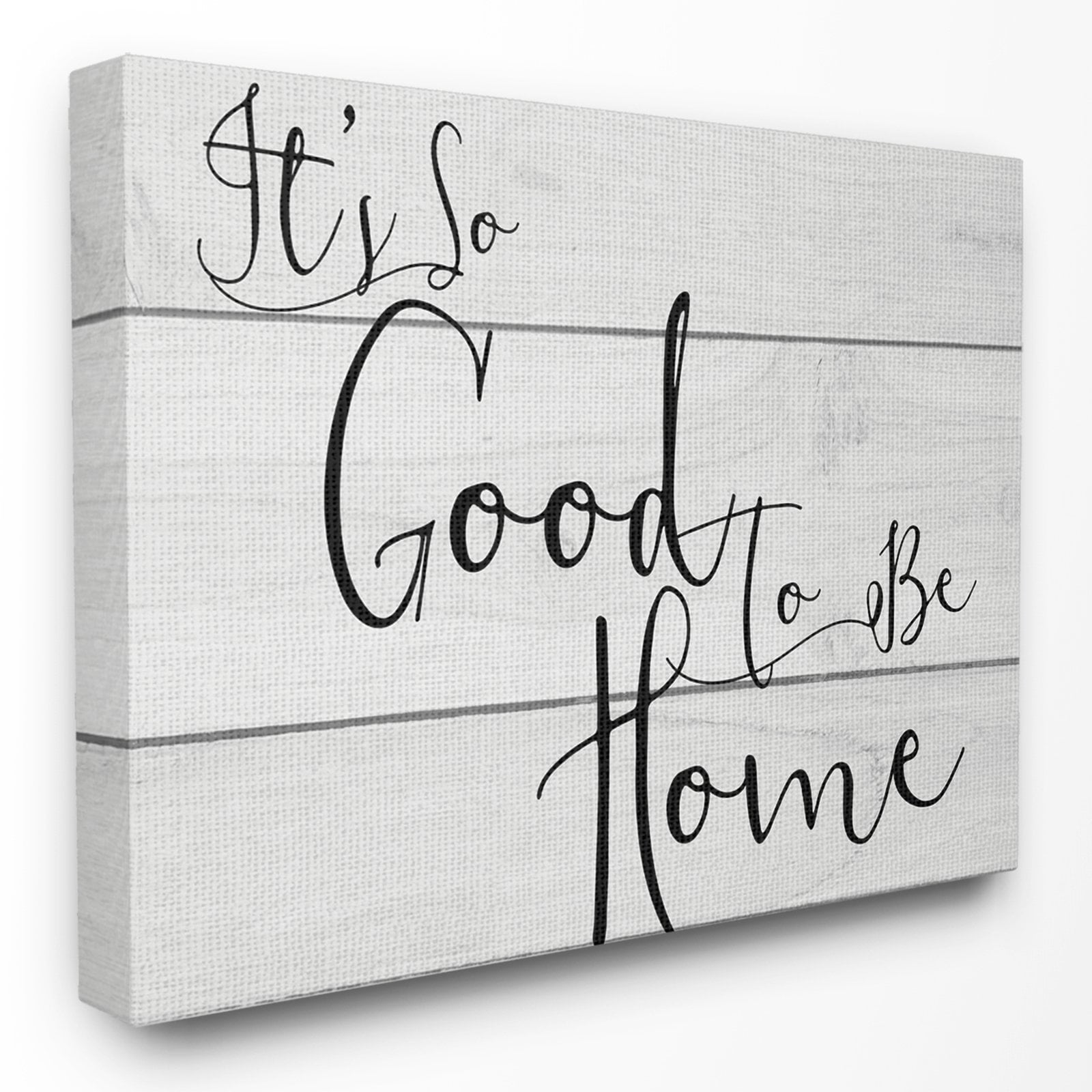 The Stupell Home Decor Collection Its So Good To Be Home Wall Art