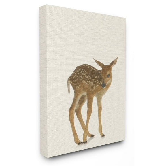 The Stupell Home Decor Collection Just A Cute Deer Wall Art