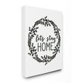 thumbnail image 1 of The Stupell Home Decor Collection Let's Stay Home Oversized Stretched Canvas Wall Art, 24 x 1.5 x 30, 1 of 5