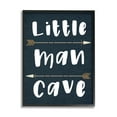 thumbnail image 1 of The Stupell Home Decor Collection Little Man Cave Arrows Wall Art, 1 of 7