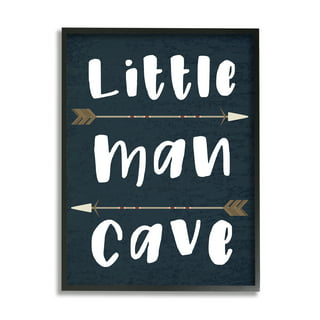 Little Man Cave Decor