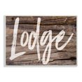 thumbnail image 1 of The Stupell Home Decor Collection Lodge Typography Wood Wall Plaque Art, 10 x 0.5 x 15, 1 of 4