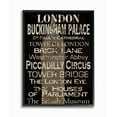 thumbnail image 1 of The Stupell Home Decor Collection London Landmark Typography Framed Texturized Art, 1 of 8