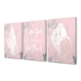 thumbnail image 1 of The Stupell Home Decor Collection Love You To The Beach Pink Shells 3 Piece Wall Art Set, 1 of 2