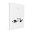 thumbnail image 1 of The Stupell Home Decor Collection Minimal Minimal Bold Whiteout 911 White Car Poster Oversized Stretched Canvas Wall Art, 24 x 1.5 x 30, 1 of 6