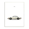 thumbnail image 1 of The Stupell Home Decor Collection Minimal Minimal Bold Whiteout 911 White Car Poster Oversized Wall Plaque Art, 12.5 x 0.5 x 18.5, 1 of 4