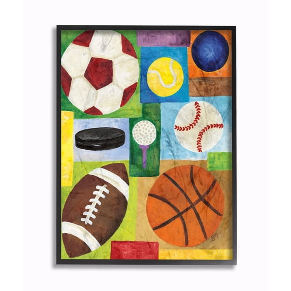 Stupell Multi-Sport Wall Art 11x14