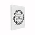thumbnail image 1 of The Stupell Home Decor Collection My Soul Loves Black and White Wreath Subtle Birch Typography Stretched Canvas Wall Art, 16 x 1.5 x 20, 1 of 2