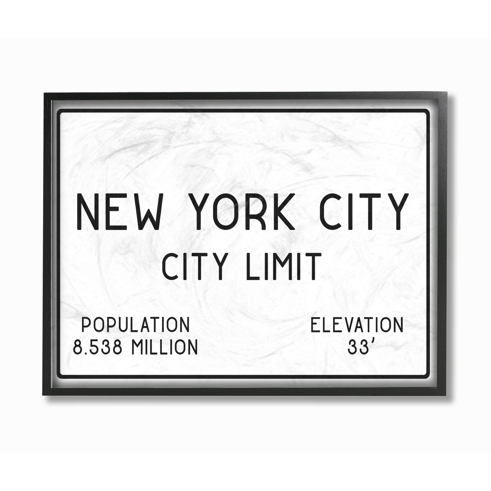 The Stupell Home Decor Collection NYC City Limit Canvas Wall Art