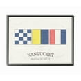 thumbnail image 1 of Stupell  Nantucket Nautical Flags Framed Giclee Texturized Art 16 x 20, 1 of 5