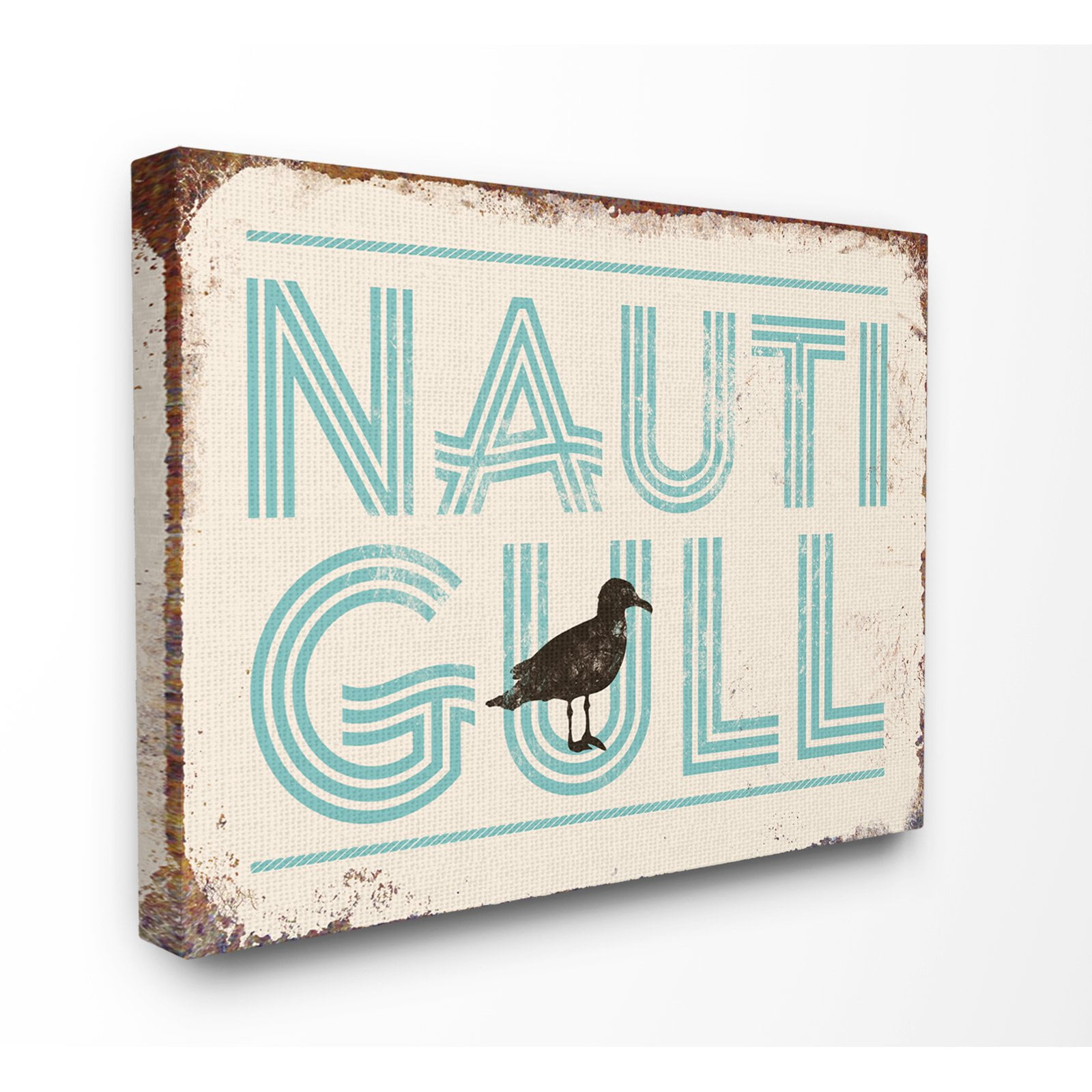 The Stupell Home Decor Collection Nauti Gull Wall Art