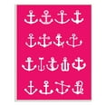 thumbnail image 1 of The Stupell Home Decor Collection Neon Anchors Wall Plaque, 1 of 5