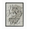 thumbnail image 1 of Stupell New Jersey Garden State Framed Giclee Texture Art 11 x 14, 1 of 4