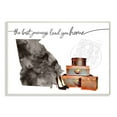 thumbnail image 1 of The Stupell Home Decor Collection North Carolina State The Best Journeys Lead You Home Fashion Shoes and Luggage Illustration Canvas Wall Art, 1 of 5