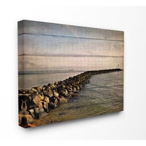 The Stupell Home Decor Collection Ocean Rock Path Wall Art