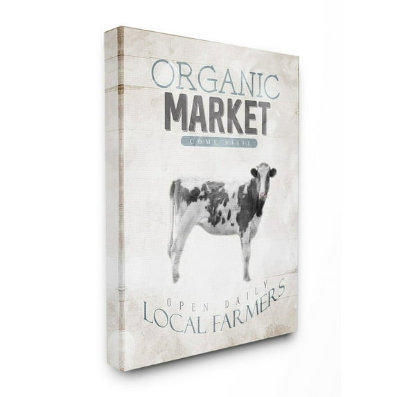 The Stupell Home Decor Collection Organic Market Local Farmers Wall Art