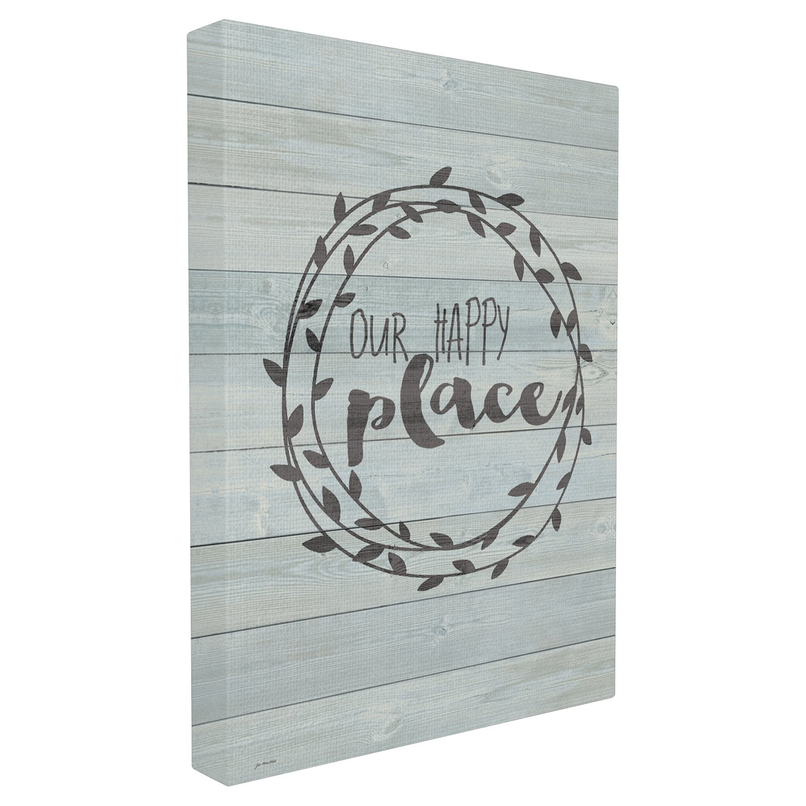 The Stupell Home Decor Collection Our Happy Place Wall Art