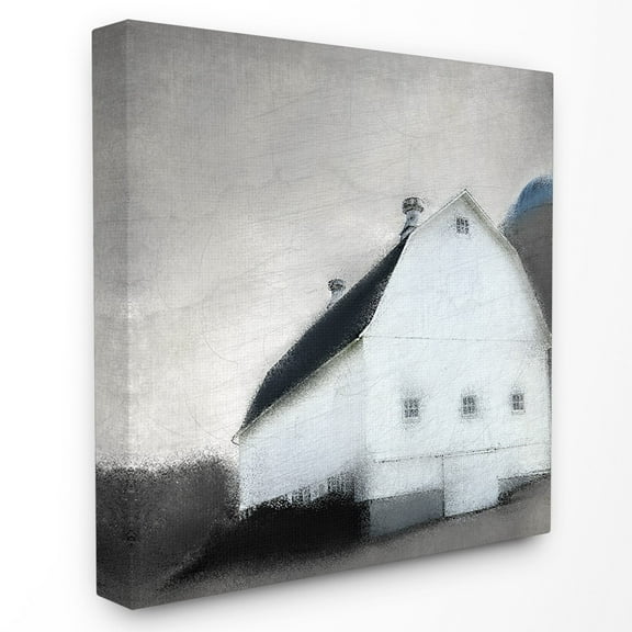 The Stupell Home Decor Collection Painted Barn Grey Sky Wall Art