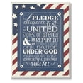 thumbnail image 1 of The Stupell Home Decor Collection Pledge Of Allegiance Wall Plaque, 1 of 6