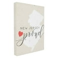 thumbnail image 1 of The Stupell Home Decor Collection Proud with Heart Stretched Canvas Wall Art, 1 of 6