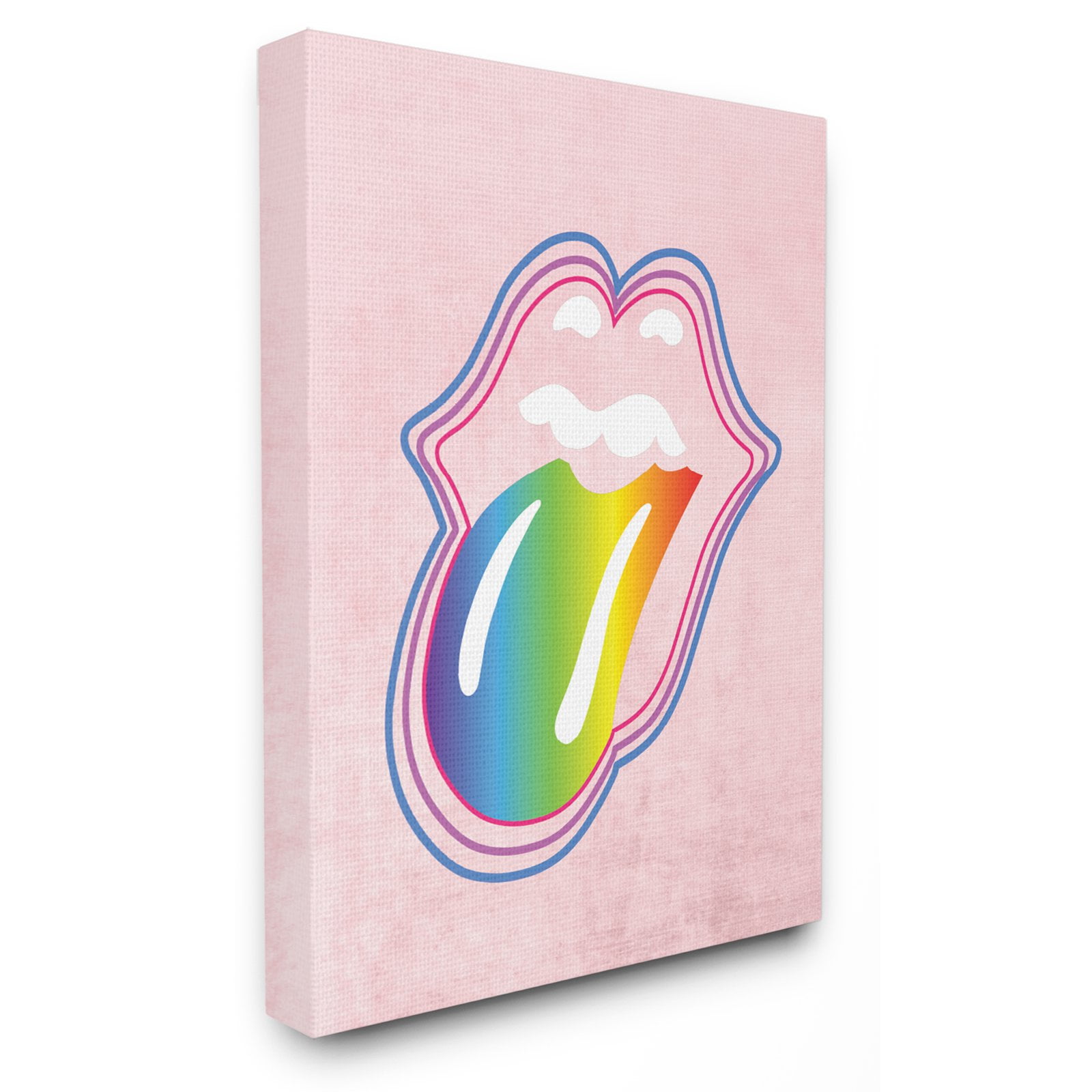 The Stupell Home Decor Collection Rainbow Mouth Wall Art