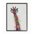 thumbnail image 1 of The Stupell Home Decor Collection Rainbow Splash Giraffe in Glasses Framed Giclee Texturized Art, 11 x 1.5 x 14, 1 of 8